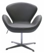 Дизайнерское кресло SWAN CHAIR серый - 1