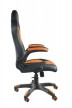 Геймерское кресло Riva Chair RCH 9505H+Чёрный/Оранжевый - 2